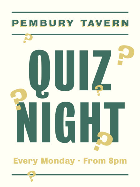 The Pembury Tavern: Pembury Pub Quiz